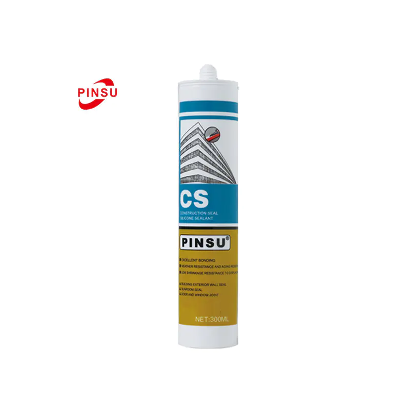 Keo silicone trung tính kết cấu PINSU-CS có đặc tính chống tia cực tím và chống thấm nước