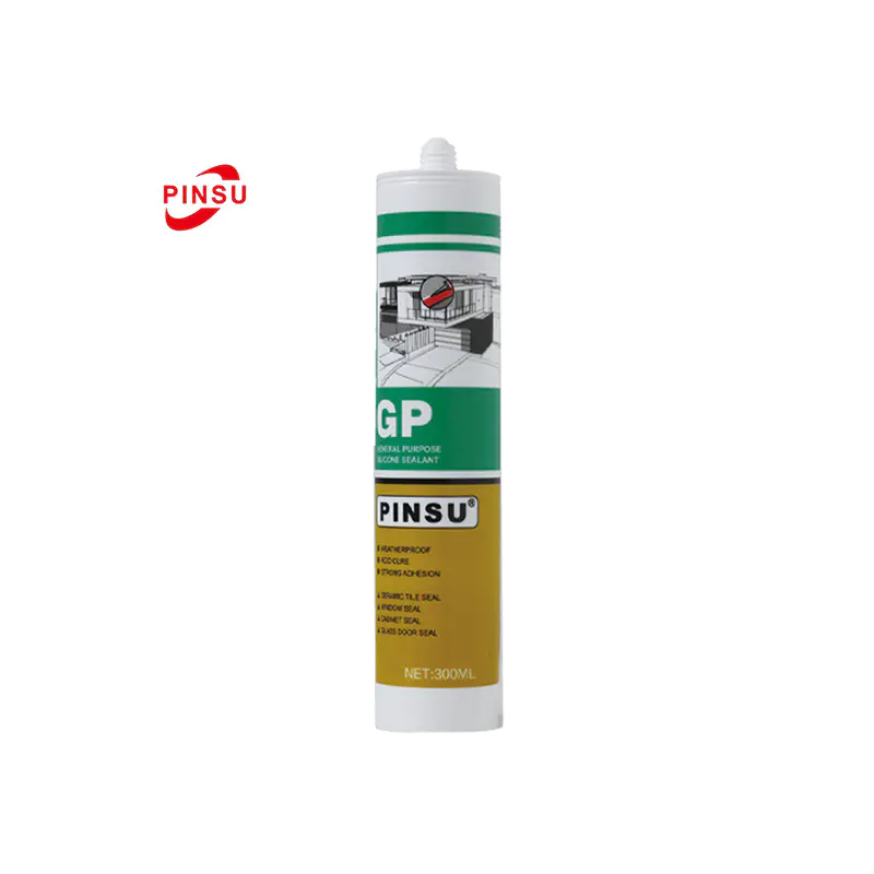 Keo silicone axetic PINSU-GP để dán kính và cửa sổ